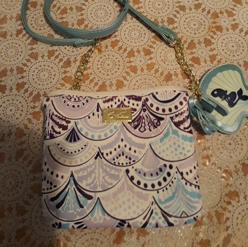 sm Betsy Johnson crossbody mermaid purse!!!